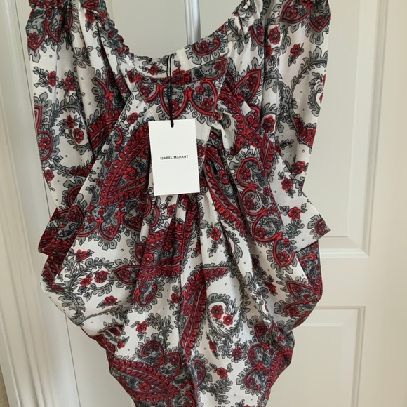 ISABEL MARANT
Tilena draped printed crepe de chine mini skirt fr42 - Picture 9 of 10